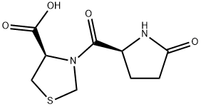 (4R)-3-[[(2S)-5-Oxo-2-pyrrolidinyl]carbonyl]-4-Thiazolidinecarboxylic acid(121808-62-6)